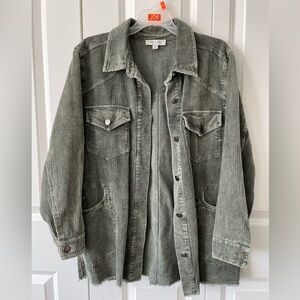 Green Corduroy Jacket